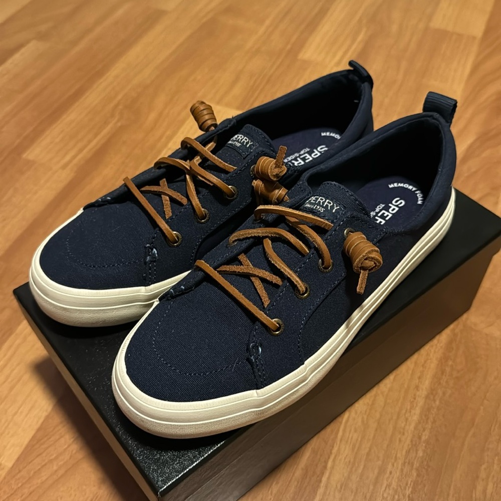 Sperry Top Slider Navy Blue Shoes